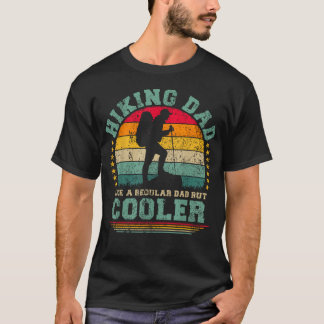 Lustiger Wandervater wie ein normaler Vater beim W T-Shirt