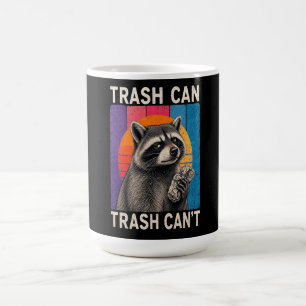 Lustiger Waschbär-Design mit dem witzigen Spruch „ Kaffeetasse