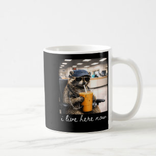 Lustiger Waschbär Kaffee Pflegel Leben Krankenschw Kaffeetasse