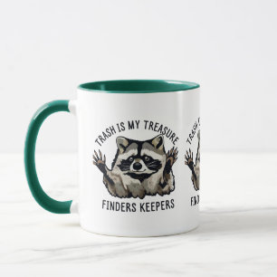 Lustiger Waschbär-Müll-Schatz Waschbär-Ranger Rick Tasse