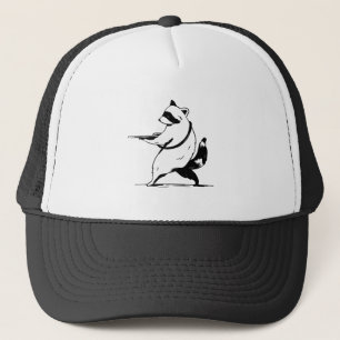Lustiger Waschbär-Schütze Truckerkappe