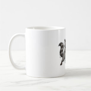 Lustiger Waschbär Trash Panda Kaffeetasse