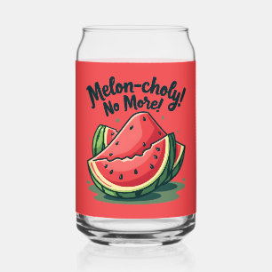 Lustiger Wassermelonen-Wortwitz "Melonen-cholie ad Dosenglas