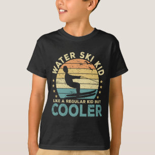 Lustiger Wasserski-Kid-Wassersport-Wasserskifahren T-Shirt