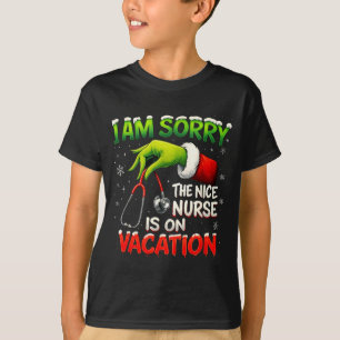 Lustiger Weihnachten Es Tut Mir Leid Die Nischen-K T-Shirt