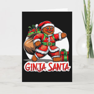 Lustiger Weihnachten Ginja Rotschopf Ingwer Santa Karte