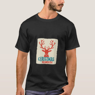 Lustiger weihnachtlicher Rentier-Kostüm für Frauen T-Shirt