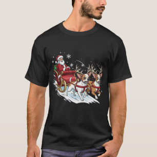 Lustiger Weihnachts-Chihuahua-Hunde-Liebhaber Xmas T-Shirt