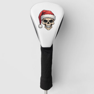 Lustiger Weihnachts-Schädel-Santa-XMES-Shirt für M Golf Headcover