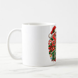 Lustiger Weihnachtsbecher 'Santa, ich kann es erkl Kaffeetasse