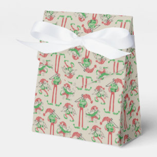 Lustiger Weihnachtself Gnom Geschenkschachtel