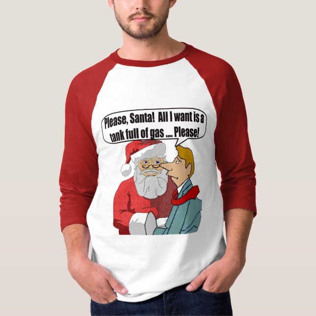 Lustiger Weihnachtsgeschenk-T - Shirt (Vorderseite)