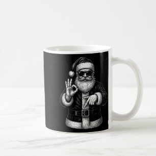 Lustiger Weihnachtsmann 6 7 Meme-Design _ Weihnach Kaffeetasse