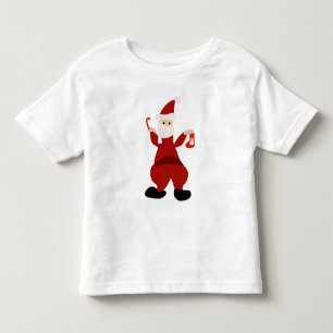 Lustiger Weihnachtsmann  Kleinkind T-shirt