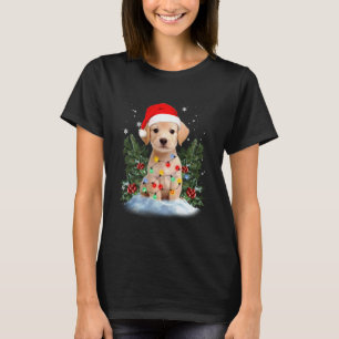 Lustiger Weihnachtsmann Labrador Retriever Weihnac T-Shirt