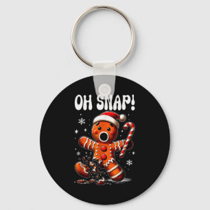 Lustiger Weihnachtsmann Lebkuchen Oh Snap Outfit S Schlüsselanhänger