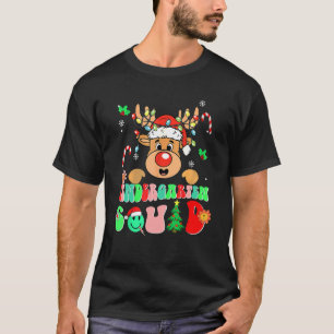 Lustiger Weihnachtsmann Lehrer Kindergarten-Truppe T-Shirt