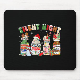 Lustiger Weihnachtsmann Profol Stille Nacht Intens Mousepad