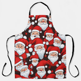 Lustiger Weihnachtsmann Schürze