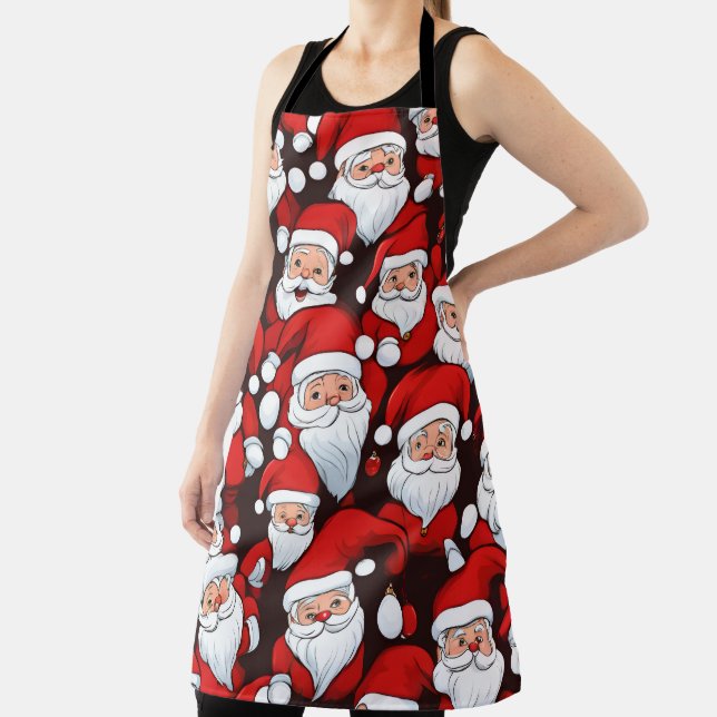 Lustiger Weihnachtsmann Schürze (InSitu)