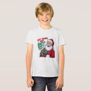 Lustiger Weihnachtsmann Soft TriBlend-Shirt Tri-Blend Shirt