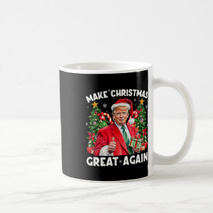 Lustiger Weihnachtsmann Trump 2025 Mach Weihnachte Kaffeetasse