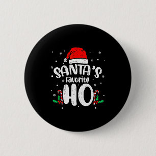 Lustiger Weihnachtsmann Unanständiger Schmutziger  Button