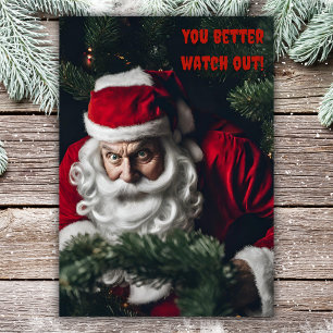 Lustiger Weihnachtsmann Weihnachten Du solltest be