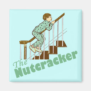 Lustiger Weihnachtsnussknacker Magnet