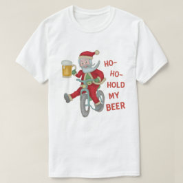 Lustiger Weihnachtsweihnachtsmann-Griff mein T-Shirt