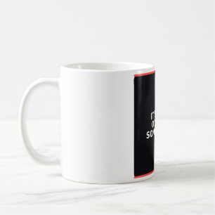 Lustiger Weinbecher - Irgendwo ist Weinzeit Wi... Kaffeetasse