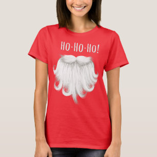 Lustiger weißer lachender Bart Weihnachtsmanns "H T-Shirt