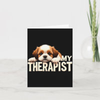 Lustiger Welpe Mein Therast Shih Tzu Hund 