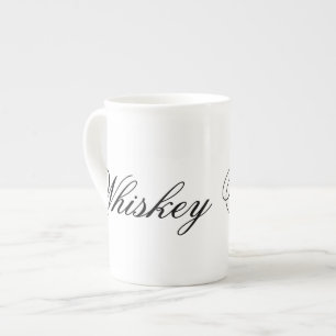 Lustiger Whisky-Hipster-Spaß-Kaffeetee humorvoll Prozellantasse