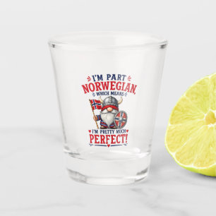 Lustiger Wikinger/Norwegischer Gnom, "Ich bin teil Schnapsglas