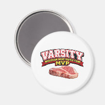 Lustiger Wisconsin-Fleisch-Verlosung Varsity-Team-