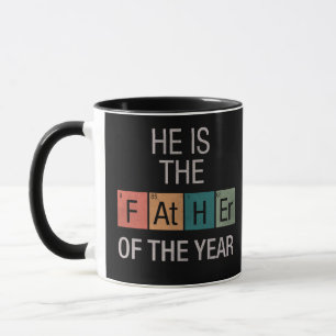 Lustiger Wissenschaft Periodensystem Vater des Jah Tasse