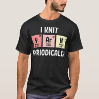 Lustiger Wissenschaftler Strickt Ich Stricke Garn