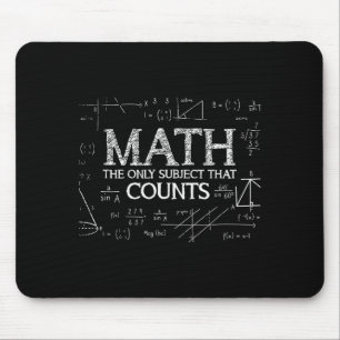 Lustiger Wissenschaftsnerd Mathe Das Einzige Fach  Mousepad
