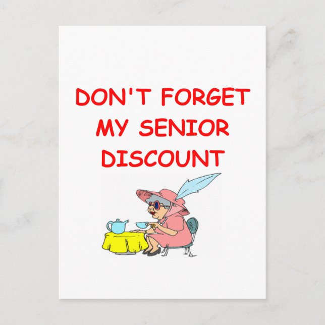 lustiger Witz für dich Postkarte (Vorderseite)