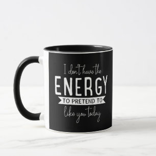 Lustiger Witz für Papa, ich habe nicht das Energie Tasse