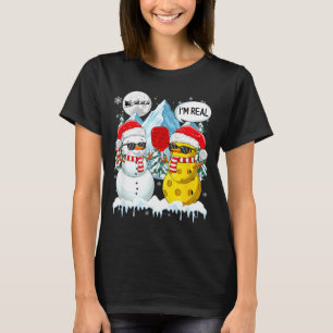Lustiger Witz Pickleballequipment Cosplay Schneema T-Shirt