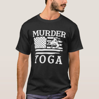 Lustiger Wrestling-Mord Yoga-Ringer Wrestling Lieb T-Shirt