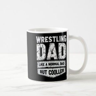 Lustiger Wrestling-Vater, wie normal, aber cooler Kaffeetasse