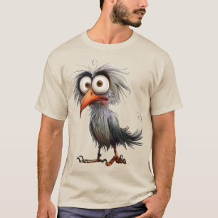 Lustiger wunderlicher Vogel T-Shirt