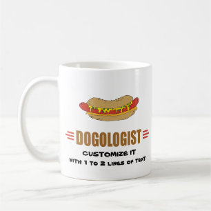 Lustiger Würstchen Kaffeetasse