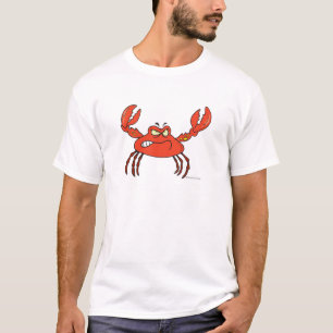 lustiger wütender mürrischer roter Krebs T-Shirt