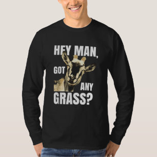 Lustiger Ziegenwitz Bauernhof Tier Meme-Geschenk f T-Shirt