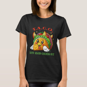 Lustiger Zölle-Meme Sarkastischer Taco Trump Immer T-Shirt