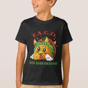 Lustiger Zölle Meme Sarkastischer Taco Trump Immer T-Shirt